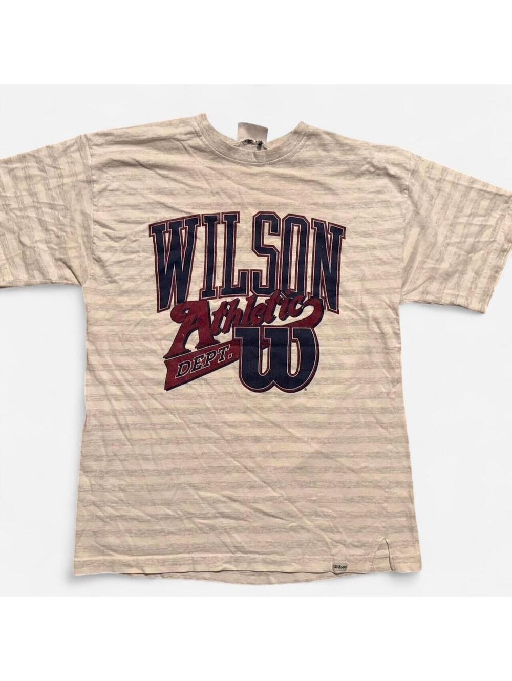 Vintage Wilson AOP striped shirt